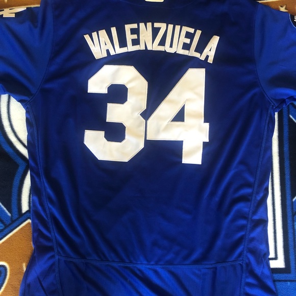 valenzuela jersey